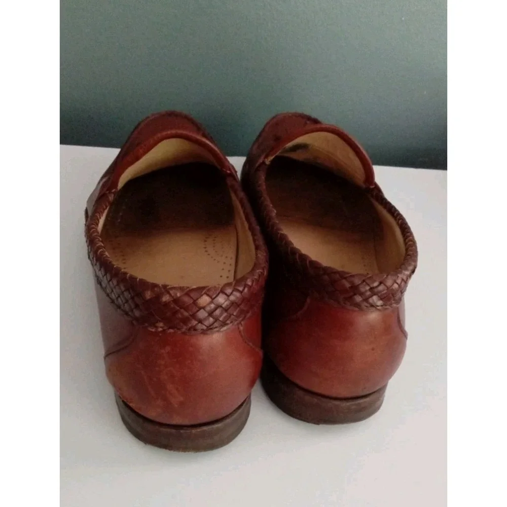 Allen Edmonds Maxfield Tassel Loafers Leather‎ Dress Shoes Brown Size 10
